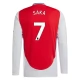Arsenal FC Saka 7 Kotipelipaita 2024-25 Jalkapallo Pelipaidat Peliasut(L/S)