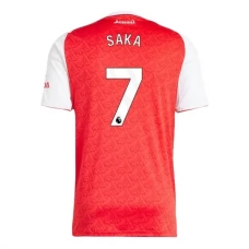 Arsenal FC Saka 7 Kotipelipaita 2025-26 Jalkapallo Pelipaidat Peliasut