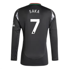 Arsenal FC Saka 7 Vieraspelipaita 2024-25 Jalkapallo Pelipaidat Peliasut(L/S)