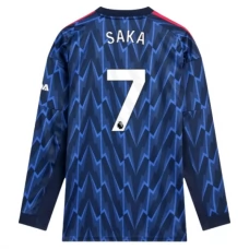 Arsenal FC Saka 7 Vieraspelipaita 2025-26 Jalkapallo Pelipaidat Peliasut(L/S)
