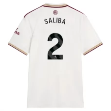 Arsenal FC Saliba 2 Kolmas Pelipaita 2025-26 Jalkapallo Pelipaidat Peliasut
