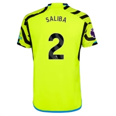 Arsenal FC Saliba 2 Vieraspelipaita 2023-24 Jalkapallo Pelipaidat Peliasut