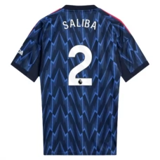 Arsenal FC Saliba 2 Vieraspelipaita 2025-26 Jalkapallo Pelipaidat Peliasut