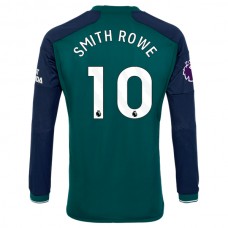 Arsenal FC Smith Rowe 10 Kolmas Pelipaita 2023-24 Jalkapallo Pelipaidat Peliasut(L/S)