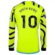 Arsenal FC Smith Rowe 10 Vieraspelipaita 2023-24 Jalkapallo Pelipaidat Peliasut(L/S)