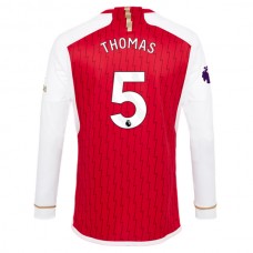 Arsenal FC Thomas 5 Kotipelipaita 2023-24 Jalkapallo Pelipaidat Peliasut(L/S)