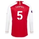 Arsenal FC Thomas 5 Kotipelipaita 2023-24 Jalkapallo Pelipaidat Peliasut(L/S)