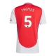 Arsenal FC Thomas 5 Kotipelipaita 2024-25 Jalkapallo Pelipaidat Peliasut