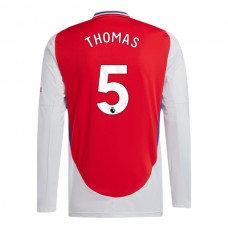Arsenal FC Thomas 5 Kotipelipaita 2024-25 Jalkapallo Pelipaidat Peliasut(L/S)