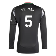 Arsenal FC Thomas 5 Vieraspelipaita 2024-25 Jalkapallo Pelipaidat Peliasut(L/S)