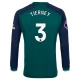 Arsenal FC Tierney 3 Kolmas Pelipaita 2023-24 Jalkapallo Pelipaidat Peliasut(L/S)