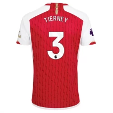 Arsenal FC Tierney 3 Kotipelipaita 2023-24 Jalkapallo Pelipaidat Peliasut