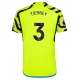 Arsenal FC Tierney 3 Vieraspelipaita 2023-24 Jalkapallo Pelipaidat Peliasut