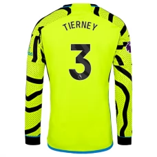 Arsenal FC Tierney 3 Vieraspelipaita 2023-24 Jalkapallo Pelipaidat Peliasut(L/S)