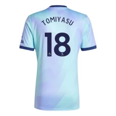 Arsenal FC Tomiyasu 18 Kolmas Pelipaita 2024-25 Jalkapallo Pelipaidat Peliasut