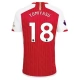 Arsenal FC Tomiyasu 18 Kotipelipaita 2023-24 Jalkapallo Pelipaidat Peliasut