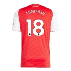 Arsenal FC Tomiyasu 18 Kotipelipaita 2025-26 Jalkapallo Pelipaidat Peliasut