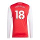 Arsenal FC Tomiyasu 18 Kotipelipaita 2025-26 Jalkapallo Pelipaidat Peliasut(L/S)
