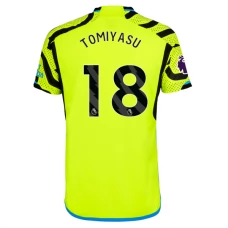 Arsenal FC Tomiyasu 18 Vieraspelipaita 2023-24 Jalkapallo Pelipaidat Peliasut
