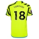 Arsenal FC Tomiyasu 18 Vieraspelipaita 2023-24 Jalkapallo Pelipaidat Peliasut