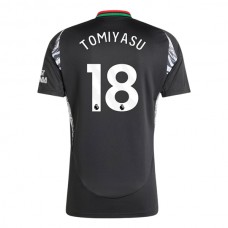 Arsenal FC Tomiyasu 18 Vieraspelipaita 2024-25 Jalkapallo Pelipaidat Peliasut