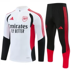 Arsenal FC Tracksuit 2026-27 - 1-4 Zip Valkoinen