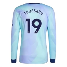 Arsenal FC Trossard 19 Kolmas Pelipaita 2024-25 Jalkapallo Pelipaidat Peliasut(L/S)