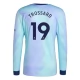 Arsenal FC Trossard 19 Kolmas Pelipaita 2024-25 Jalkapallo Pelipaidat Peliasut(L/S)
