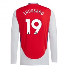 Arsenal FC Trossard 19 Kotipelipaita 2024-25 Jalkapallo Pelipaidat Peliasut(L/S)