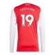 Arsenal FC Trossard 19 Kotipelipaita 2025-26 Jalkapallo Pelipaidat Peliasut(L/S)