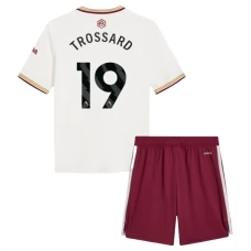 Arsenal FC Trossard 19 Lasten Kolmas Pelipaita 2025-26 Jalkapallo Pelipaidat Peliasut