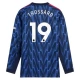 Arsenal FC Trossard 19 Vieraspelipaita 2025-26 Jalkapallo Pelipaidat Peliasut(L/S)
