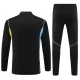 Arsenal FC Verryttelypuku 2023-24 - 1-4 Zip Musta Keltainen
