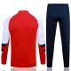 Arsenal FC Verryttelypuku 2023-24 - 1-4 Zip Punainen