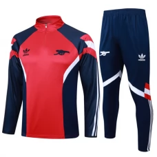 Arsenal FC Verryttelypuku 2024-25 - 1-4 Zip Punainen