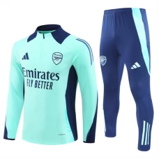 Arsenal FC Verryttelypuku 2024-25 - 1-4 Zip Sininen
