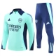 Arsenal FC Verryttelypuku 2024-25 - 1-4 Zip Sininen