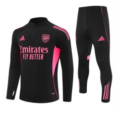 Arsenal FC Verryttelypuku 2025-26 - 1-4 Zip Musta