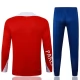 Arsenal FC Verryttelypuku 2025-26 - 1-4 Zip Punainen