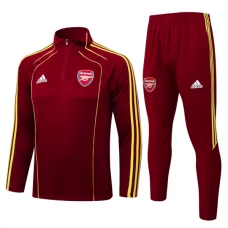 Arsenal FC Verryttelypuku 2025-26 - 1-4 Zip Punainen
