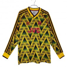 Arsenal FC Vieraspelipaita Retro 1991-93 Jalkapallo Pelipaidat Peliasut(L/S)