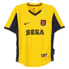 Arsenal FC Vieraspelipaita Retro 2000-01 Jalkapallo Pelipaidat Peliasut