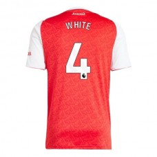 Arsenal FC White 4 Kotipelipaita 2025-26 Jalkapallo Pelipaidat Peliasut
