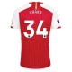Arsenal FC Xhaka 34 Kotipelipaita 2023-24 Jalkapallo Pelipaidat Peliasut