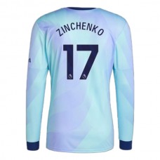 Arsenal FC Zinchenko 17 Kolmas Pelipaita 2024-25 Jalkapallo Pelipaidat Peliasut(L/S)