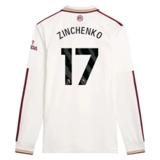 Arsenal FC Zinchenko 17 Kolmas Pelipaita 2025-26 Jalkapallo Pelipaidat Peliasut(L/S)