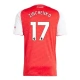 Arsenal FC Zinchenko 17 Kotipelipaita 2025-26 Jalkapallo Pelipaidat Peliasut