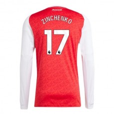 Arsenal FC Zinchenko 17 Kotipelipaita 2025-26 Jalkapallo Pelipaidat Peliasut(L/S)