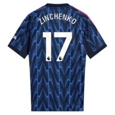 Arsenal FC Zinchenko 17 Vieraspelipaita 2025-26 Jalkapallo Pelipaidat Peliasut