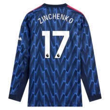 Arsenal FC Zinchenko 17 Vieraspelipaita 2025-26 Jalkapallo Pelipaidat Peliasut(L/S)